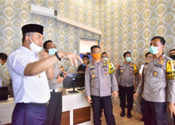Walikota Fasha Hadiri Kujungan Kerja Kapolda ke Kapolresta Jambi