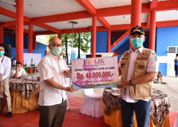 Walikota Fasha Terima Bantuan Untuk Penanganan Virus Corona