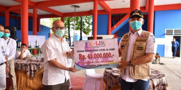 Walikota Fasha Terima Bantuan Untuk Penanganan Virus Corona