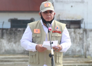 Pimpin Apel Gabungan Pendisiplinan Protokol Kesehatan, Bupati Safrial Minta ASN Jadi Contoh