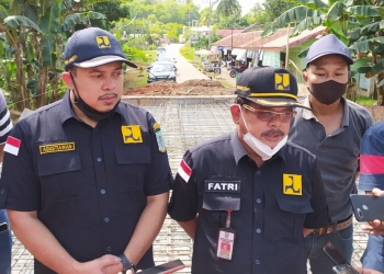 Kepala Dinas PUPR Beserta Tim Cek Pekerjaan Fisik Proyek Tahun 2020