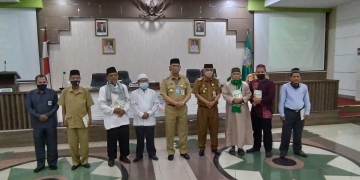 Walikota Fasha Buka Sosialisasi Bimbingan Khotib Jum’at dan Bimbingan Da’i Sekota Jambi