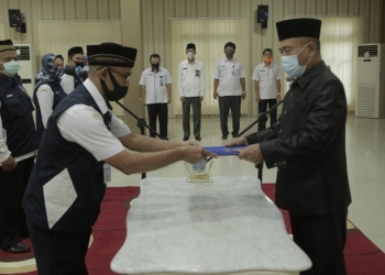 Wabup Merangin Lantik 41 Pejabat Fungsional