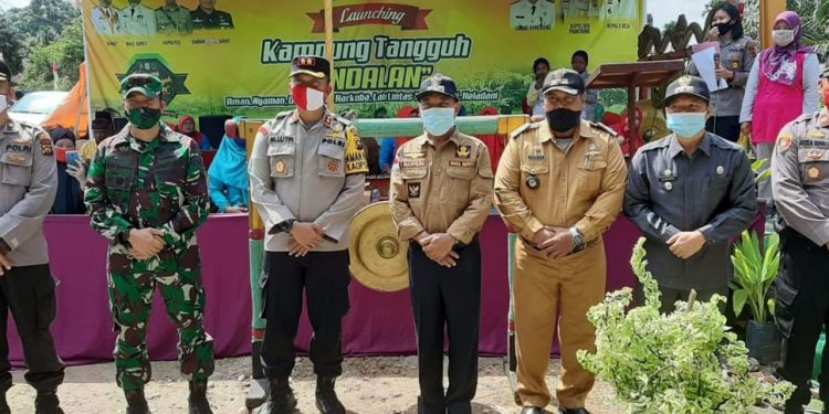 Wakil Bupati Merangin Hadiri Launcing Kampung Tangguh Desa Pauh Menang