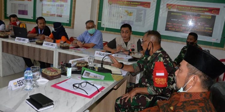 Sektor Provinsi Jambi Bahas Pengendalian Kebakaran Hutan dan Lahan