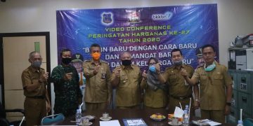 Peringatan HARGANAS Via Vidcon, Bupati : Pemkab Akan Gelar Pelayanan KB Gratis di 13 Kecamatan