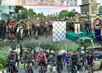 Hari Bhayangkara Ke-74, Fachrori Lepas Gowes Sinergitas