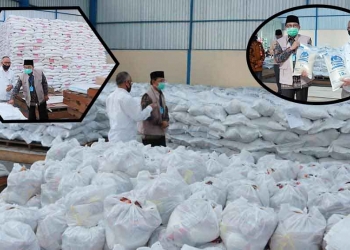 Fachrori Tinjau Gudang Bulog Pastikan Bantuan Sembako Siap Didistribusikan