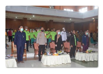 Bupati Syahirsah Hadiri Pelantikan Pengurus PWI dan IKWI Kabupaten Batanghari