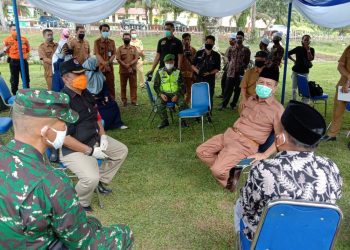 Syahirsah Sambut Kunjungan Kerja LO Satgas Covid-19 BNPB Pusat