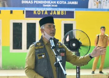 Walikota Fasha Pimpin Rapat Dengan Kepala Sekolah TK, SD, SMP Swasta Sekota Jambi
