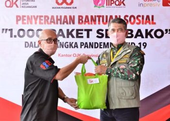 Pemerintah Kota Jambi Menerima Bantuan Dari OJK Jambi