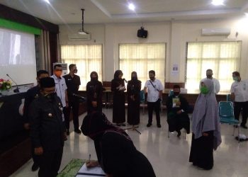 Wawako Maulana Lantik Pejabat Fungsional Arsiparis Kota Jambi