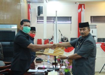 Wabup Amir Sakib Hadiri Rapat Paripurna Pembahasan Empat Raperda Inisiatif DPRD
