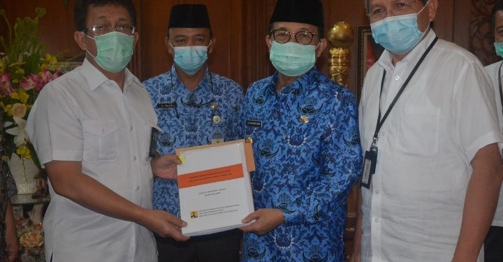 Kadis PUPR Provinsi Jambi Hadiri Penyerahan Dokumen Penentuan Lokasi Jalan Tol Jambi – Rengat