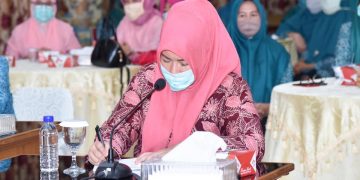 TP-PKK Batanghari Ikuti Acara Halal Bihalal Virtual Bersama TP-PKK Se-Provinsi Jambi