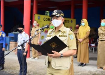 Walikota Syarif Fasha Kukuhkan Relawan Covid-19