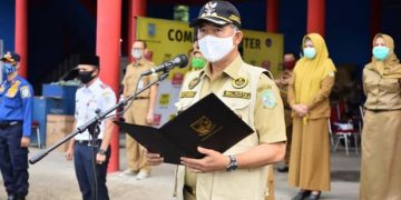 Walikota Syarif Fasha Kukuhkan Relawan Covid-19
