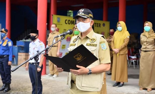 Walikota Syarif Fasha Kukuhkan Relawan Covid-19