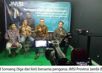 Tokoh Pers Dari Jambi Mursyid Sonsang Jadi  Dewan Pembina  JMSI Pusat