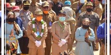 Bupati Syahirsah Hadiri Kunker Gubernur Jambi ke Desa Karya Mukti