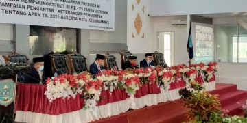 DPRD Merangin Gelar Paripurna Mendengar Pidato Kenegaraan Presiden RI