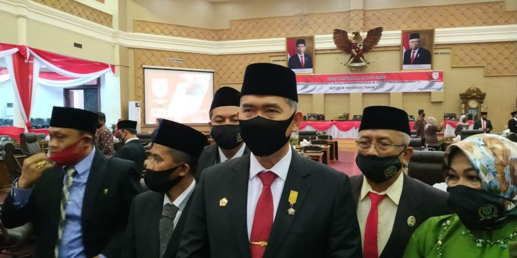 Walikota Fasha Hadiri Paripurna Terkait Dengan Pidato Kenegaraan Presiden