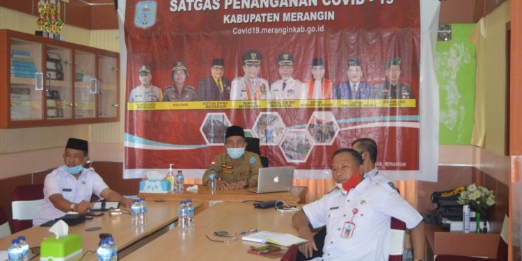 Wakil Bupati Merangin  Ikuti Virtual ANPK Dibuka Presiden