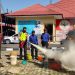 Antisipasi Kebakaran Polres Merangin Bersama Dinas Damkar Gelar Simulasi Pemadaman Kebakaran