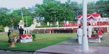 Pemkab Merangin Gelar Upacara Peringati  HUT Kemerdekaan  RI ke-75 