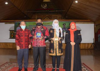 Bupati Syahirsah Hadiri Pisah Sambut Kapolres Batang Hari