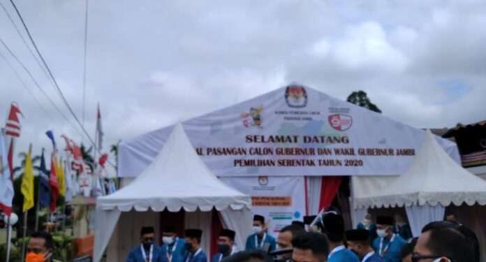 KPU Provinsi Jambi Buka Pendaftaran Paslon, Protokol Kesehatan Diperketat