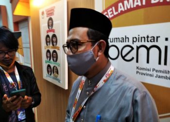 Terkait Verifikasi Syarat Dukungan di KPU Provinsi Jambi, Ini Kata Sanusi