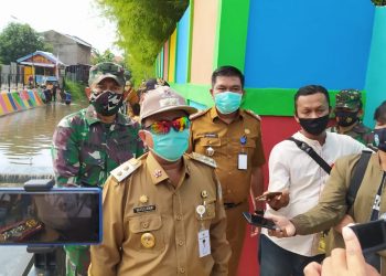 Wawako Maulana Lounching Padat Karya Kali Bersih