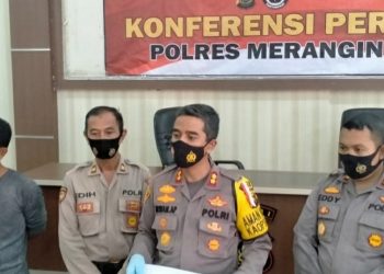 Tersangka Pelaku Pembunuhan Burhanudin Warga Dusun Baru Tabir Ditangkap Polisi 