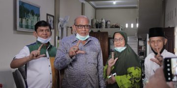 Tokoh Masyarakat Mendalo Darat H. Abdul Halim Dukung Fachrori-Syafril