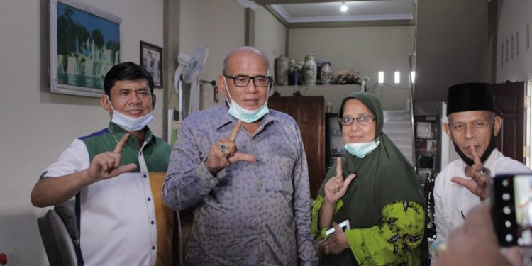 Tokoh Masyarakat Mendalo Darat H. Abdul Halim Dukung Fachrori-Syafril