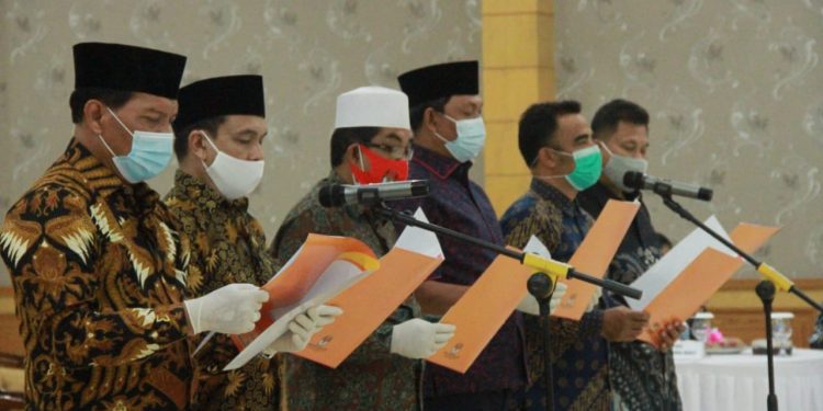 Bupati Safrial Ajak Masyarakat Sukseskan Penyelenggaraan Pilkada Serentak 2020
