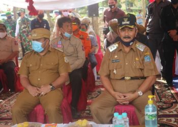 Wabup Amir Sakib Ikuti Apel Siaga Pencegahan dan Pengendalian Karhutla