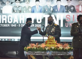 Pjs. Gubernur Jambi Ajak TNI Tingkatkan Sinergitas Dalam Penanganan Covid-19