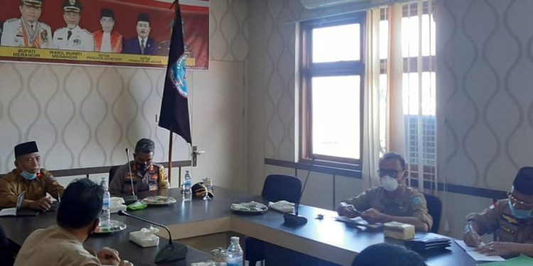 Plt Bupati Merangin  H. Mashuri : Satgas Terpadu  Covid-19 Harus Gerak Cepat
