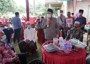 Serap Aspirasi Masyarakat, Cagub Petahana Fachrori Umar Sambangi Desa Betung Bedarah