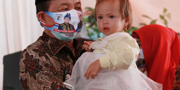 Fachrori dan Balita di Setiap Daerah yang Disinggahinya