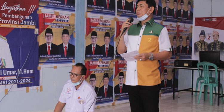 Cawagub Syafril Nursal Optimis Menang di Batanghari