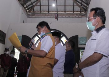 Cawagub Nomor Urut 2 Syafril Nursal Kukuhkan Tim Kecamatan Mersam