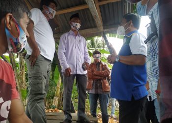 Syafril Nursal Kunjungi Petani Kerambah Ikan di Desa Aro Muaro Bulian
