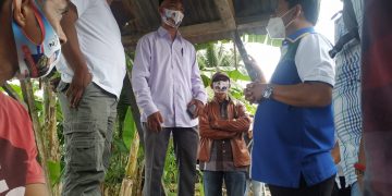 Syafril Nursal Kunjungi Petani Kerambah Ikan di Desa Aro Muaro Bulian