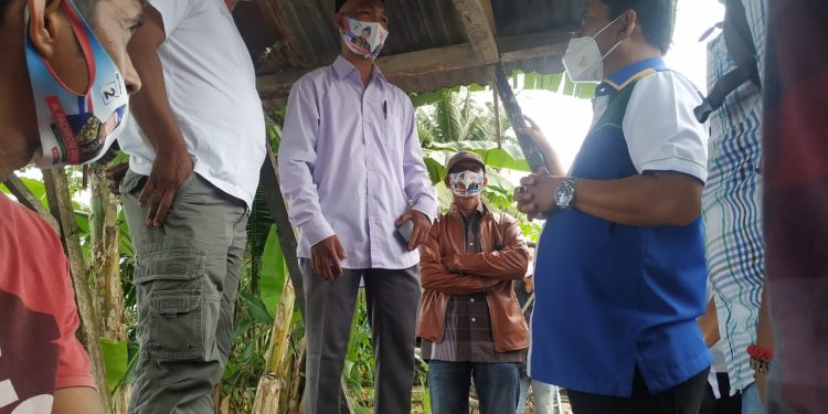Syafril Nursal Kunjungi Petani Kerambah Ikan di Desa Aro Muaro Bulian