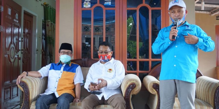 Jelang Debat Perdana, Fachrori Sempatkan bertemu simpatisannya di Paal Merah Jambi