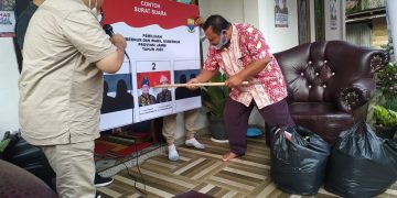 Warga Bulian Jaya Maro Sebo Ilir Tak Mau Kalah dengan Desa Aro Muara Bulian Untuk Coblos Paslon  Nomor 2